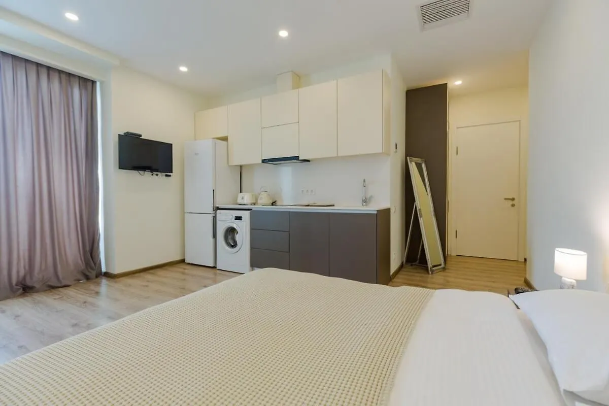 아파트 Stylish Apt In The Belle Vue Residence In Batumi With Balcony And Sea View